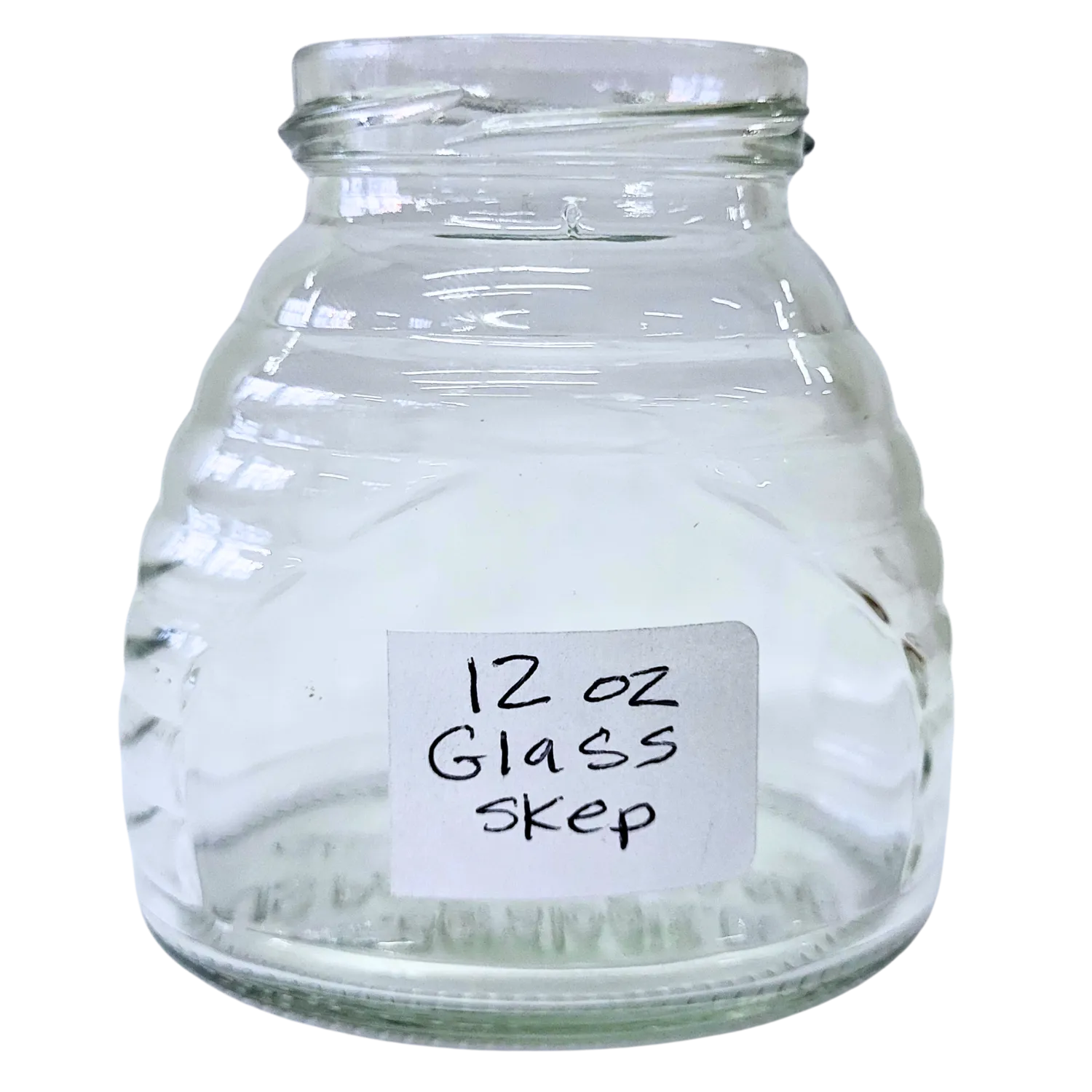 12 oz Glass Skep Jars