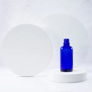 50 ml Blue Glass Essential Oil Bottle with 18-400 Neck