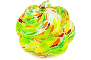 6" Pumpkin Figurine - Yellow