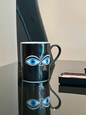 Alexander Girard Blue / Green Eyes Mug