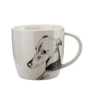 Animal Mugs White Dog