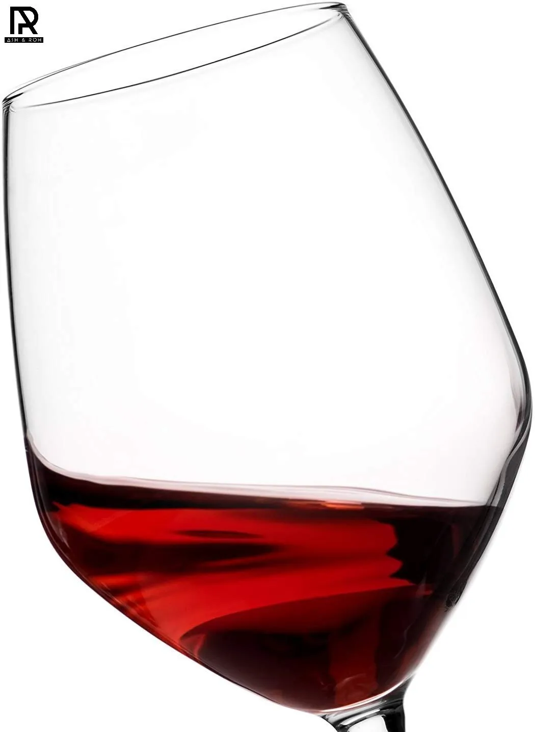 Ash & Roh® Red Wine, Cut Wine Glasses - Pack of 2,350 ml