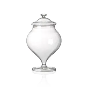 AURORA JAR CLEAR GLASS