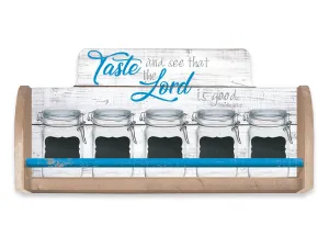 Blessed Beyond: Taste & See Storage Jars