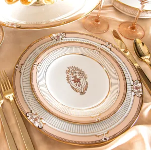 Blush of Fuchsia - 27 Piece Dinner Set