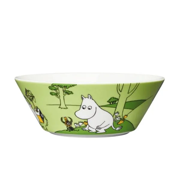 Bowl - Moomintroll, Grass Green (2019)