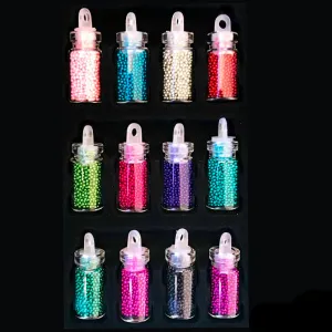 Caviar Bullion Beads Pack 12 Colours