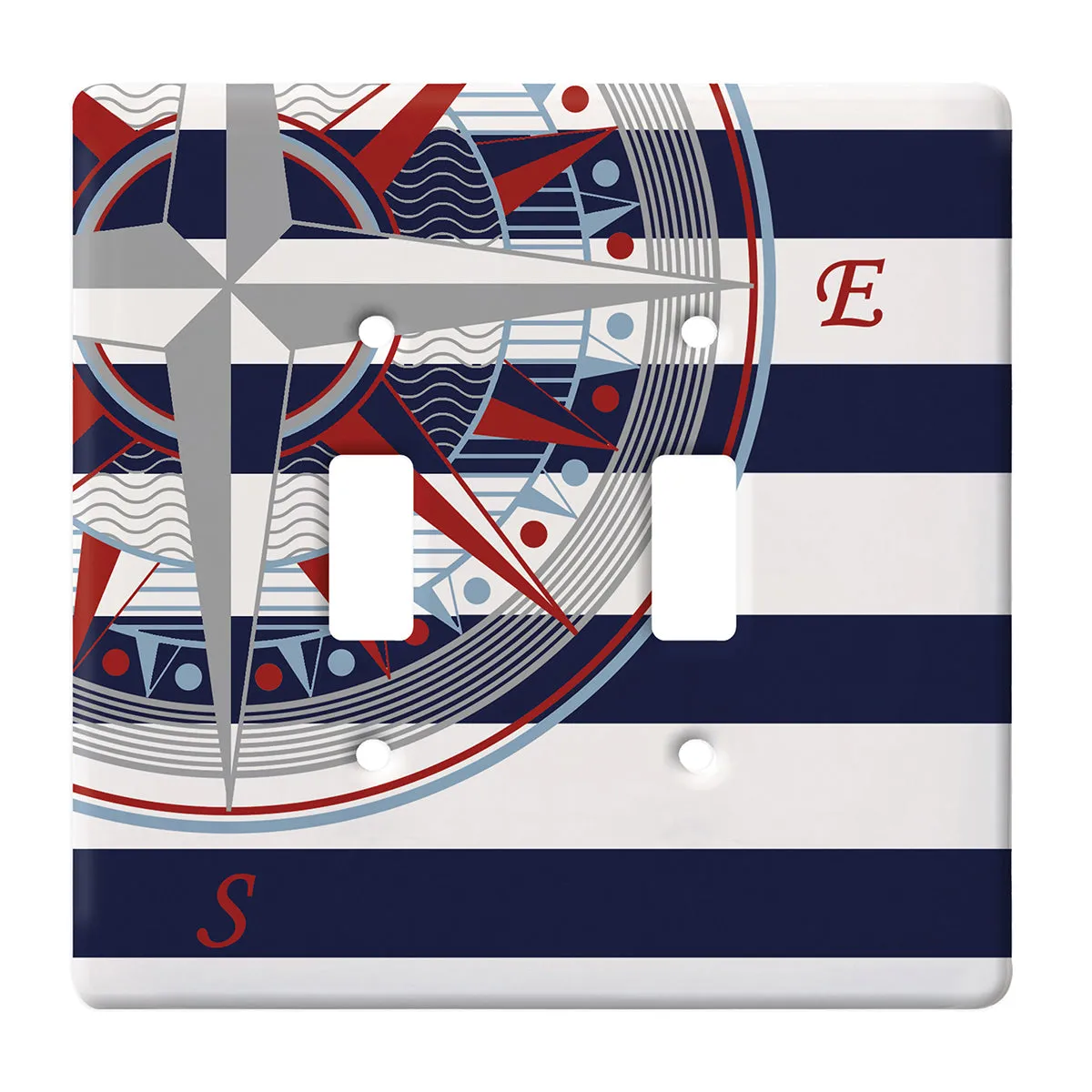 Compass Rose Switchplate