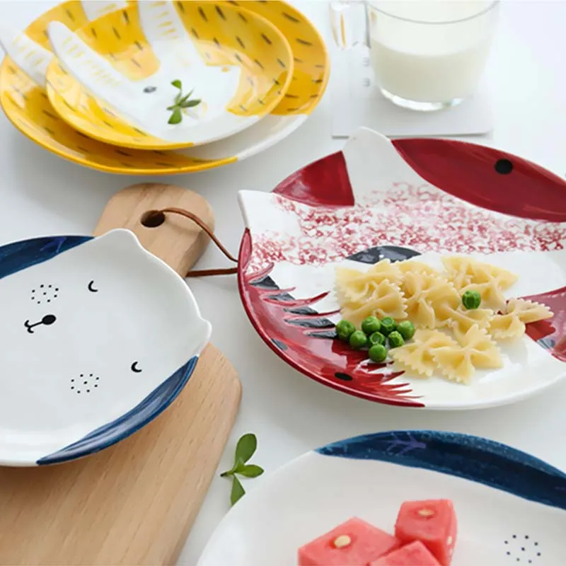 Creative ceramic plates