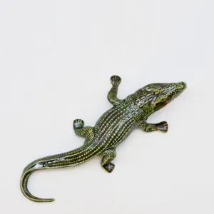 Crocodile en céramique - 24cm