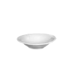 Dragonfly Stoneware White Cereal Bowl