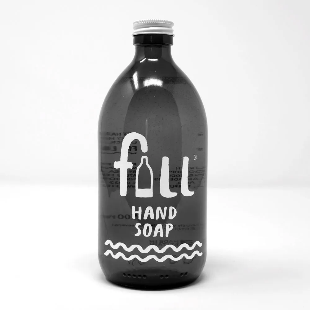 Fill 500ml Hand Soap Glass Bottle