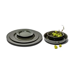 FOREST GREEN DINNERWARE / PLATE