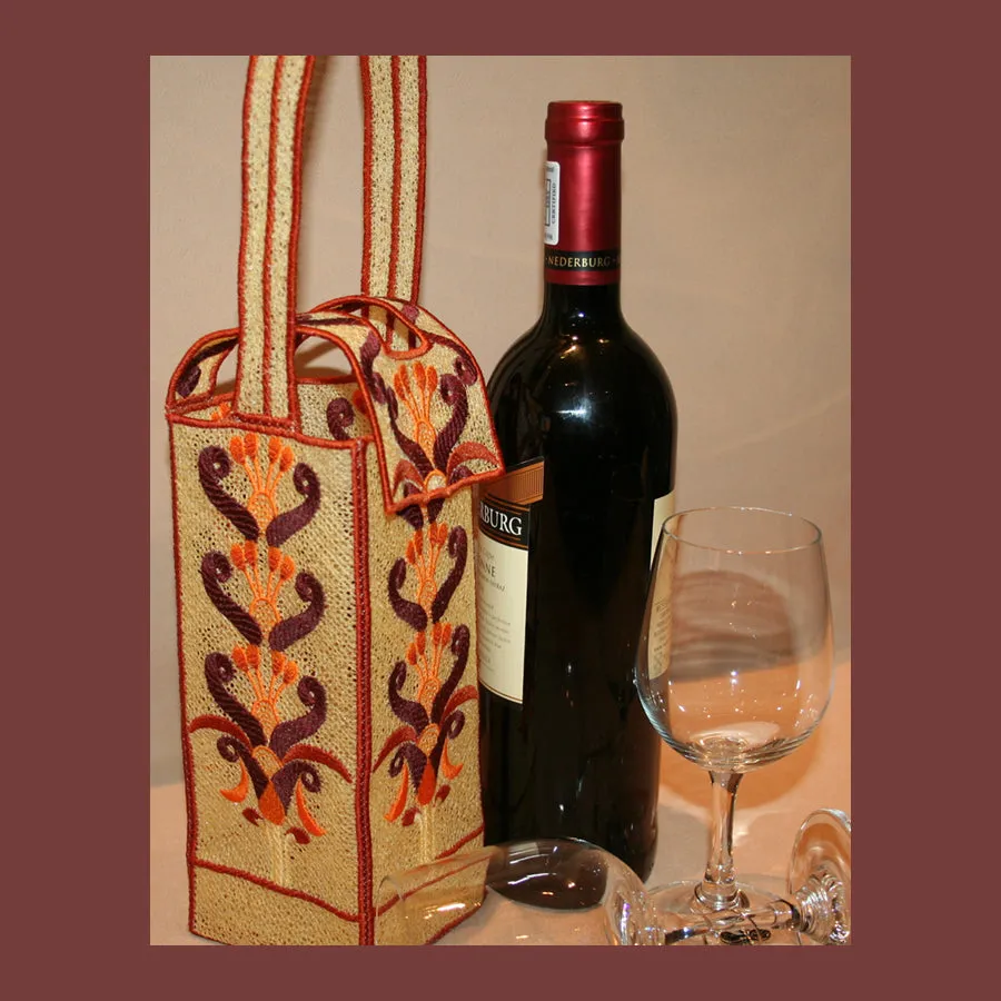 Freestanding Lace Egyptian Winebag