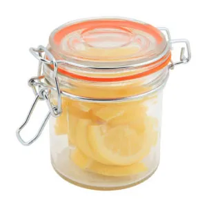Genware Glass Terrine Jar 350ml 9.5 x 9cm- Pack 12