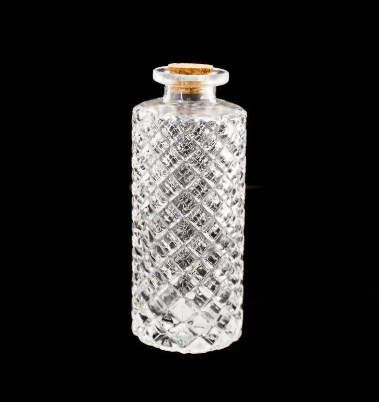 Glass bottle 13.5 x 5cm
