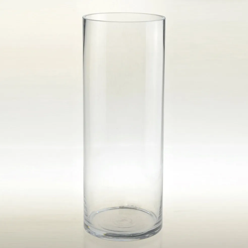 GLASS CYLINDER 15X40CM