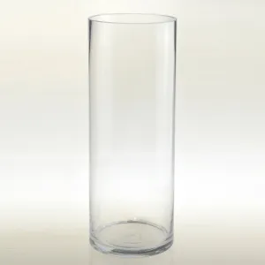 GLASS CYLINDER 15X40CM