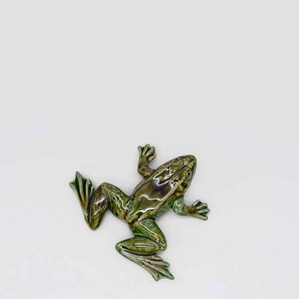 Grenouille en céramique - 11 cm