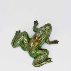 Grenouille en céramique - 16 cm