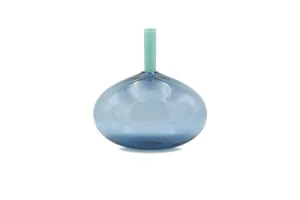 Handblown Bean Tube Top Vessel
