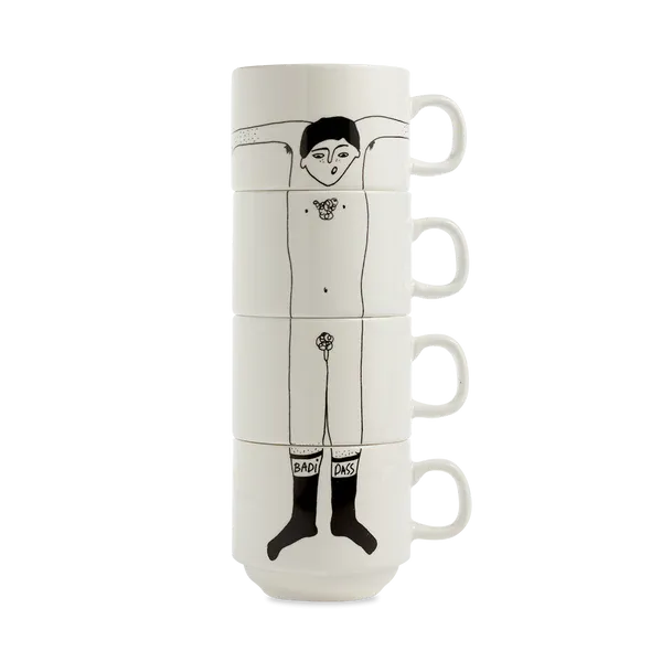 Helen B Stackable Mugs - T