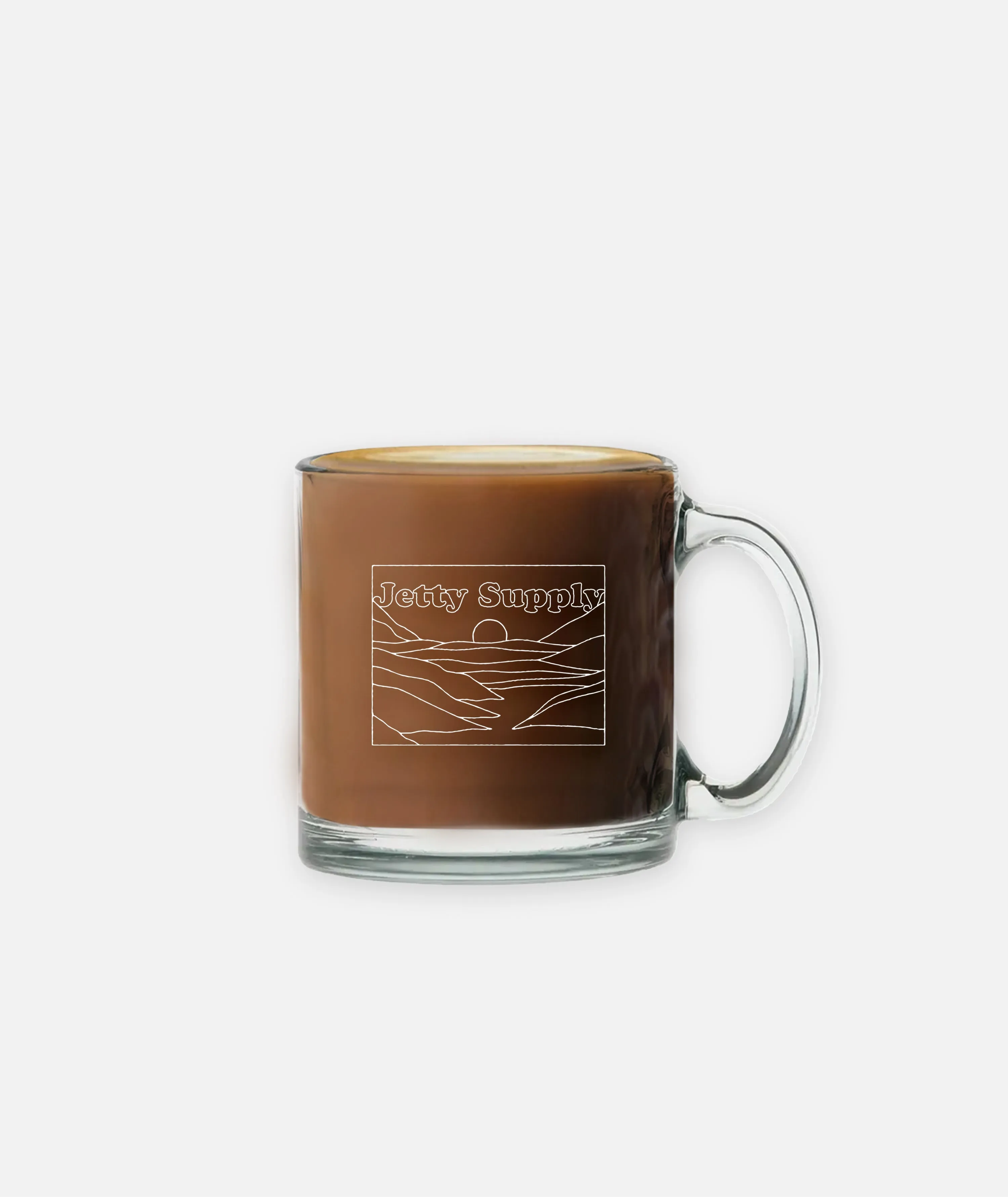 Highland Glass Mug - Clear