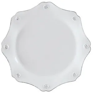 Juliska- Berry & Thread Whitewash Scalloped Dessert Plate