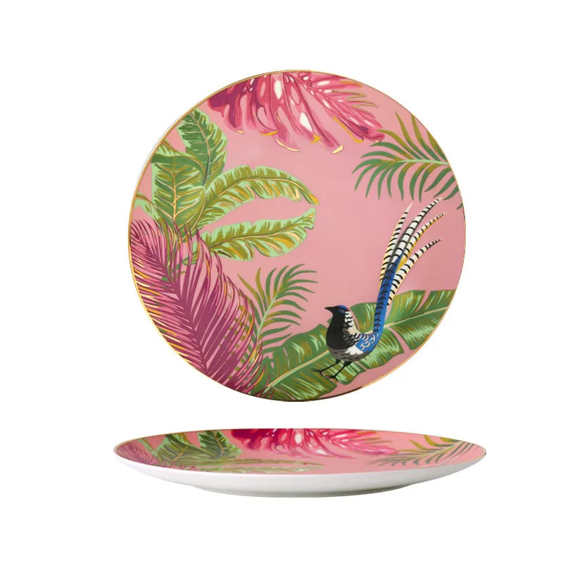 Jungle Safari Dessert and Dinner Plate Set