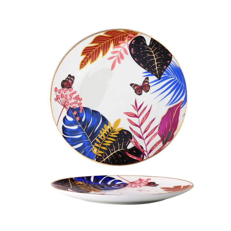 Jungle Safari Dessert and Dinner Plate Set