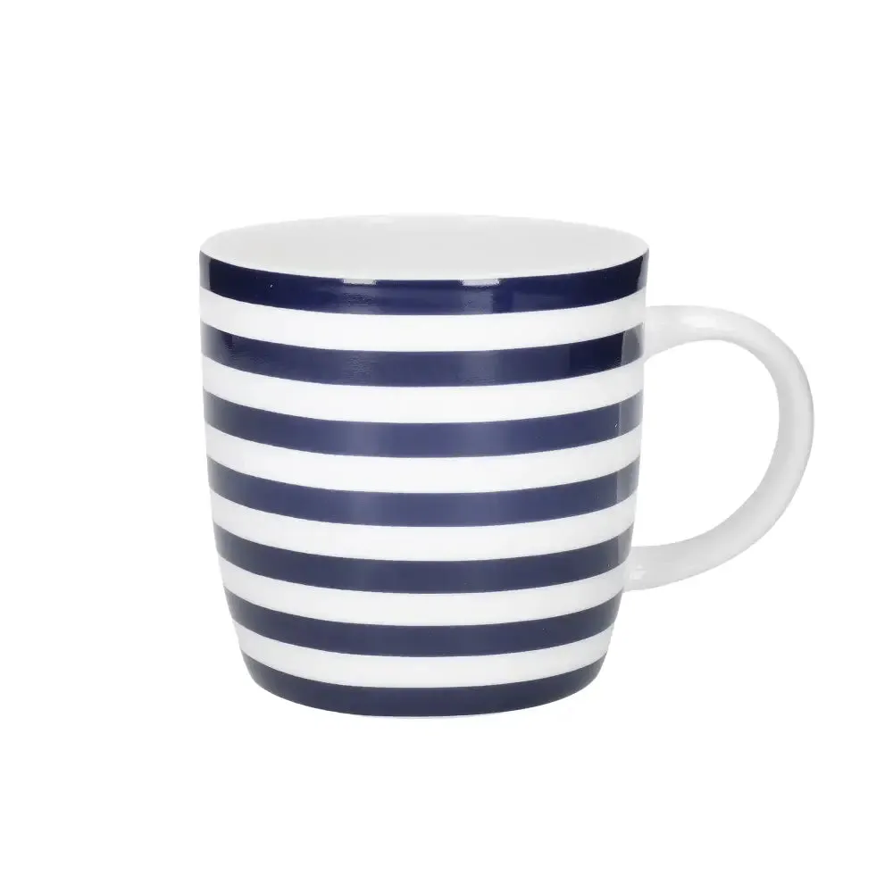 Kitchen Craft Barrel Mug Set Of 4 Nautical Stripe