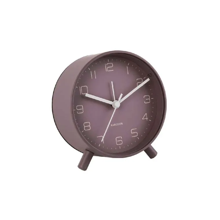 Lofty Alarm Clock with Light - Purple