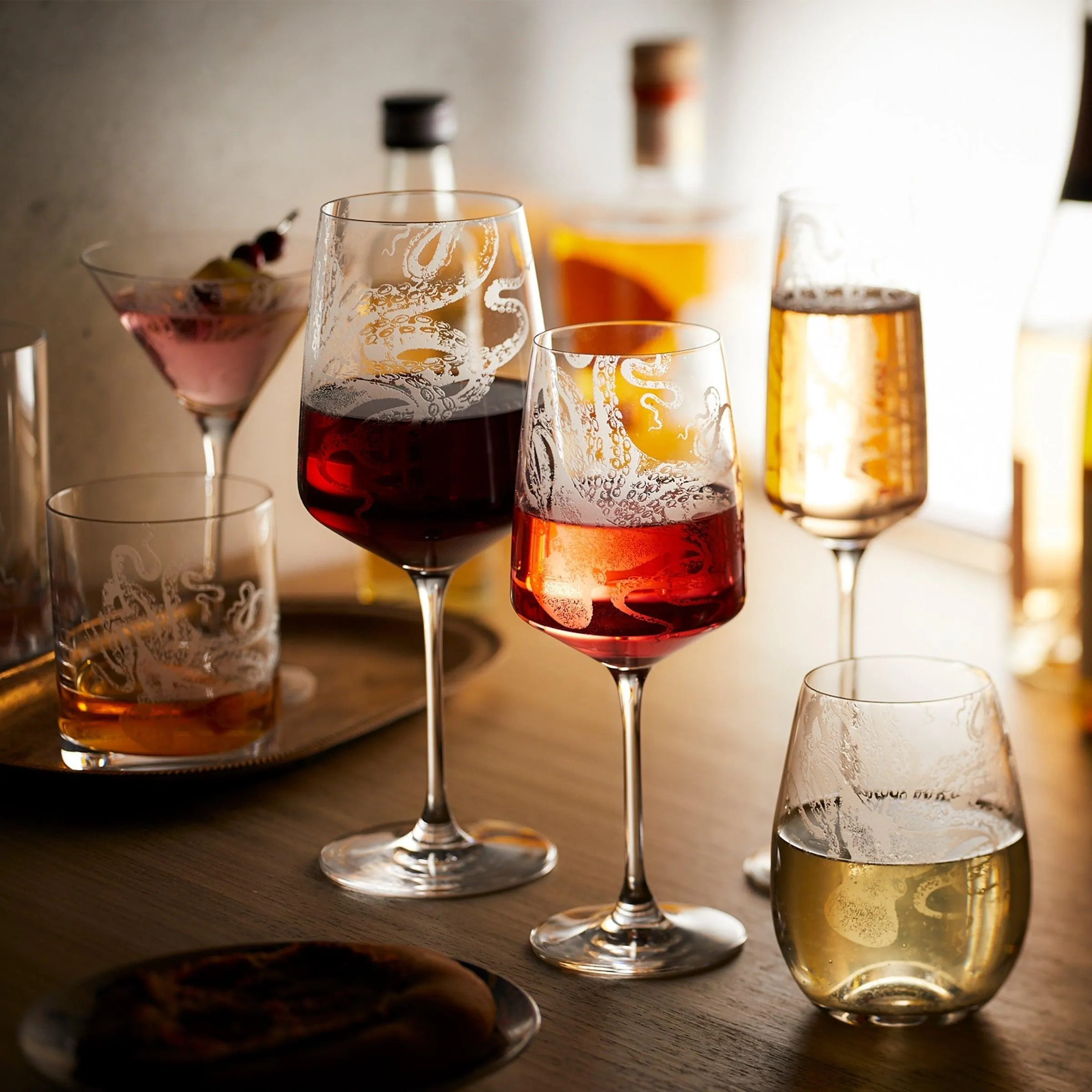 Lucy White Wine Glasses - Set of 2