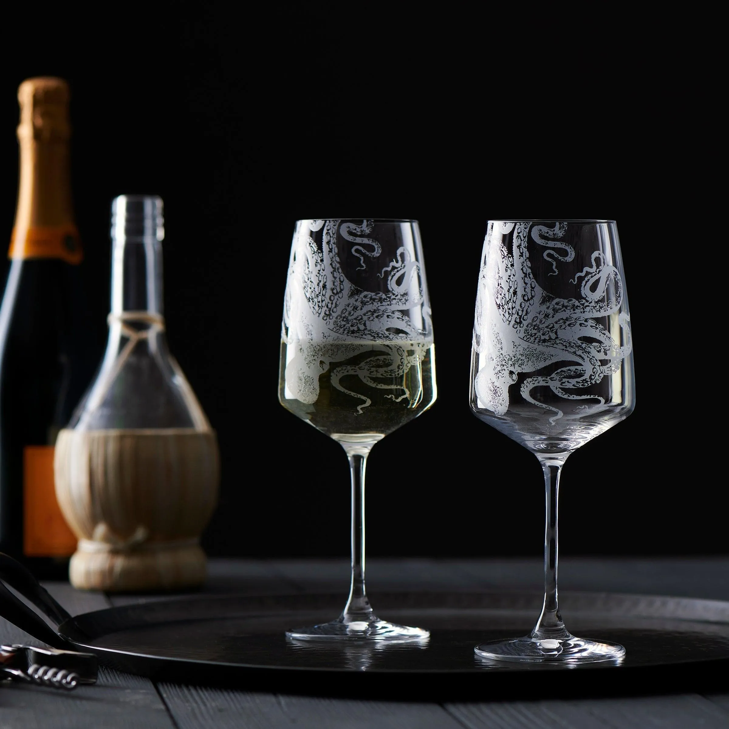 Lucy White Wine Glasses - Set of 2