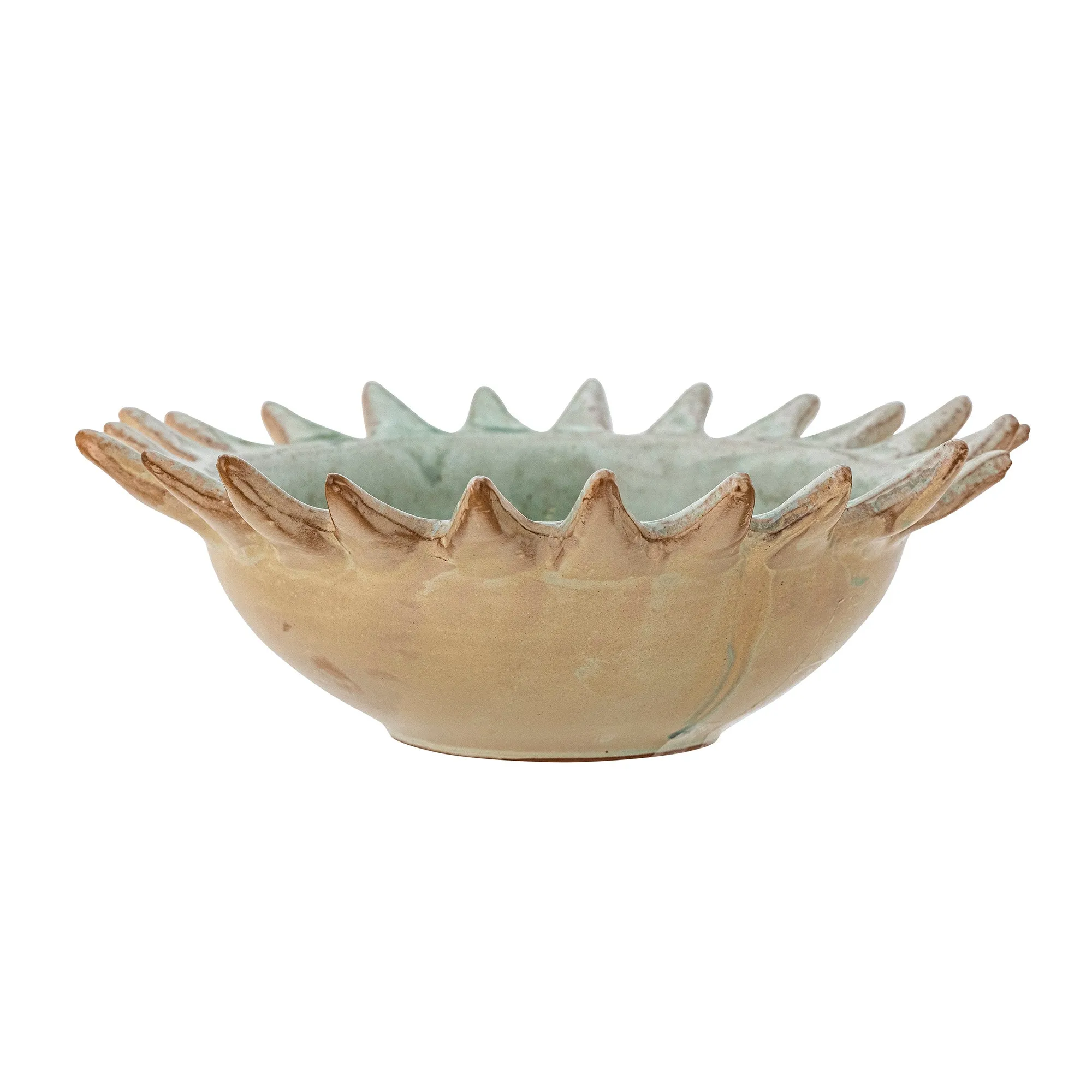 Lumi Green Stoneware Bowl