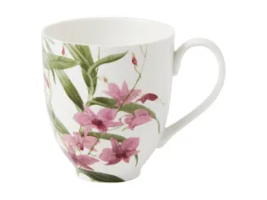 Maxwell & Williams Royal Botanic Gardens Australian Orchids Mug 350ML Pink Gift Boxed