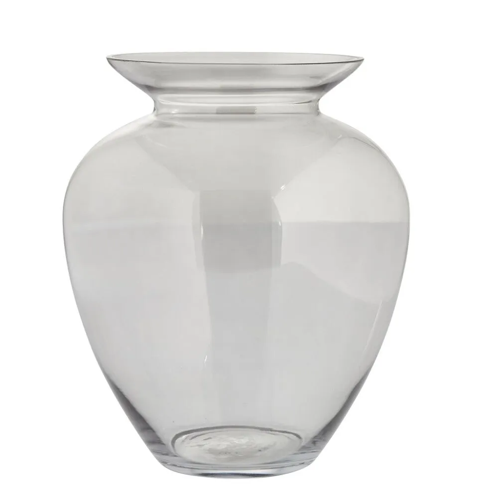 Milia vase H30 cm. light grey