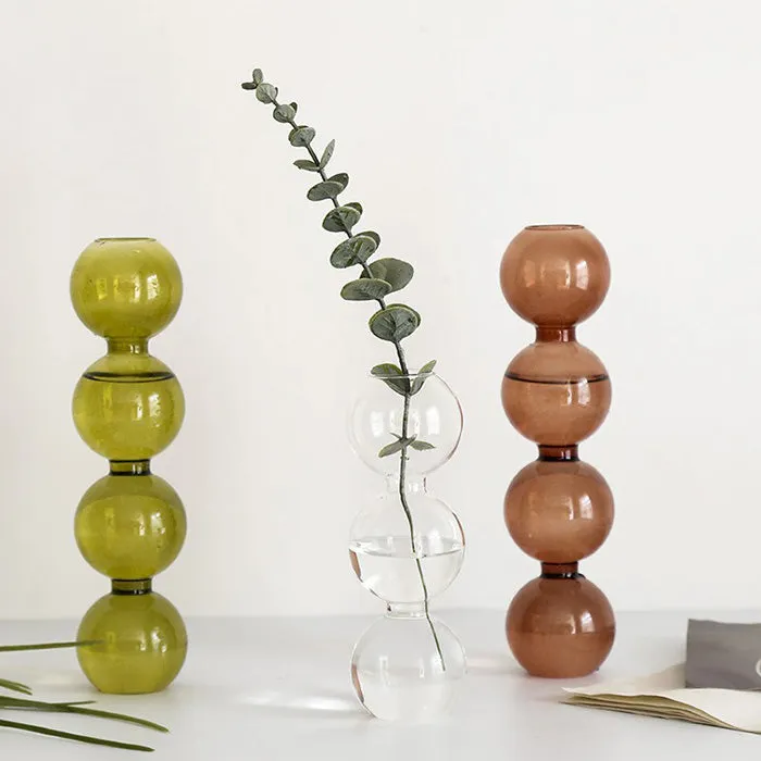 Minimalist Aesthetic Abstract Bubble Vase