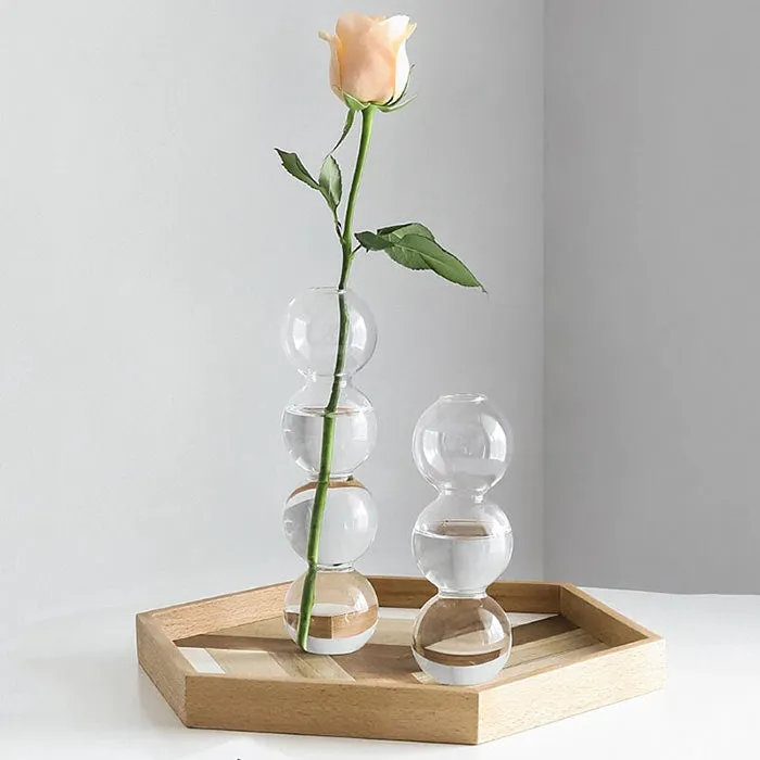 Minimalist Aesthetic Abstract Bubble Vase