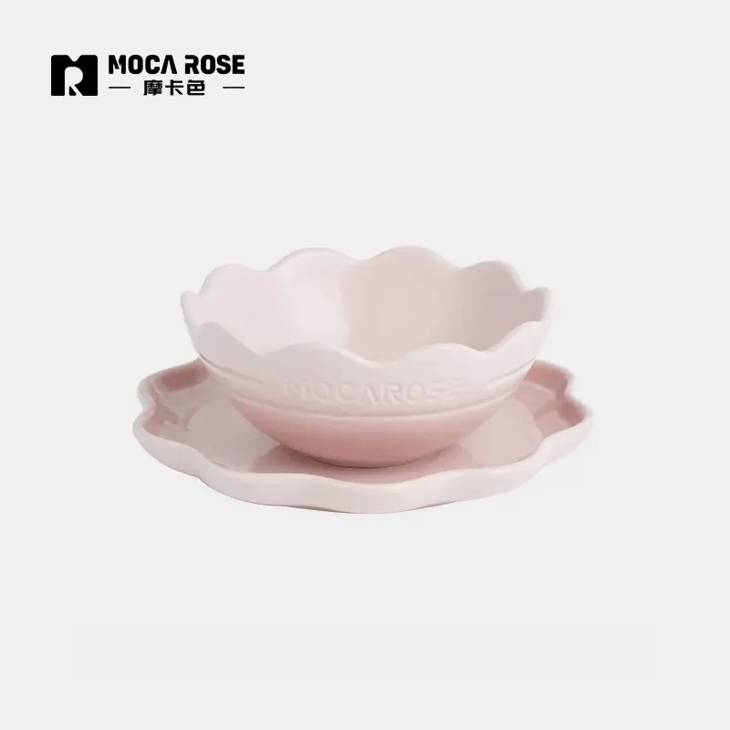 Stylish Mocarose Kitchenware Set with Bowls and Plates for Optimal Use