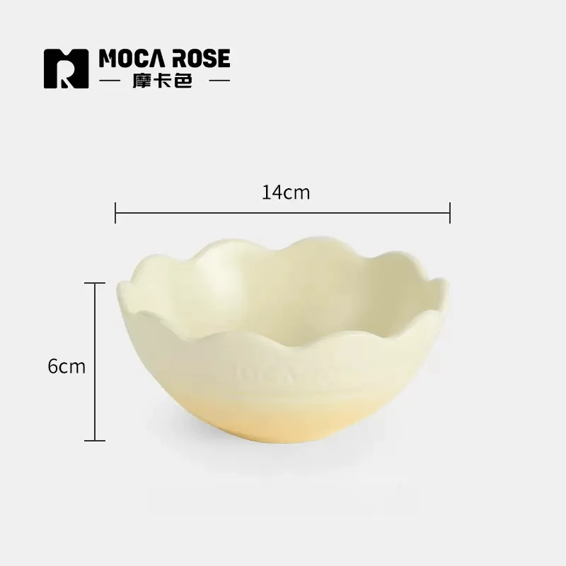 Stylish Mocarose Kitchenware Set with Bowls and Plates for Optimal Use