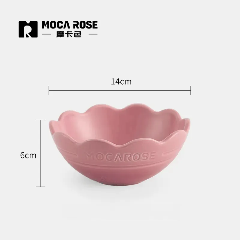 Stylish Mocarose Kitchenware Set with Bowls and Plates for Optimal Use