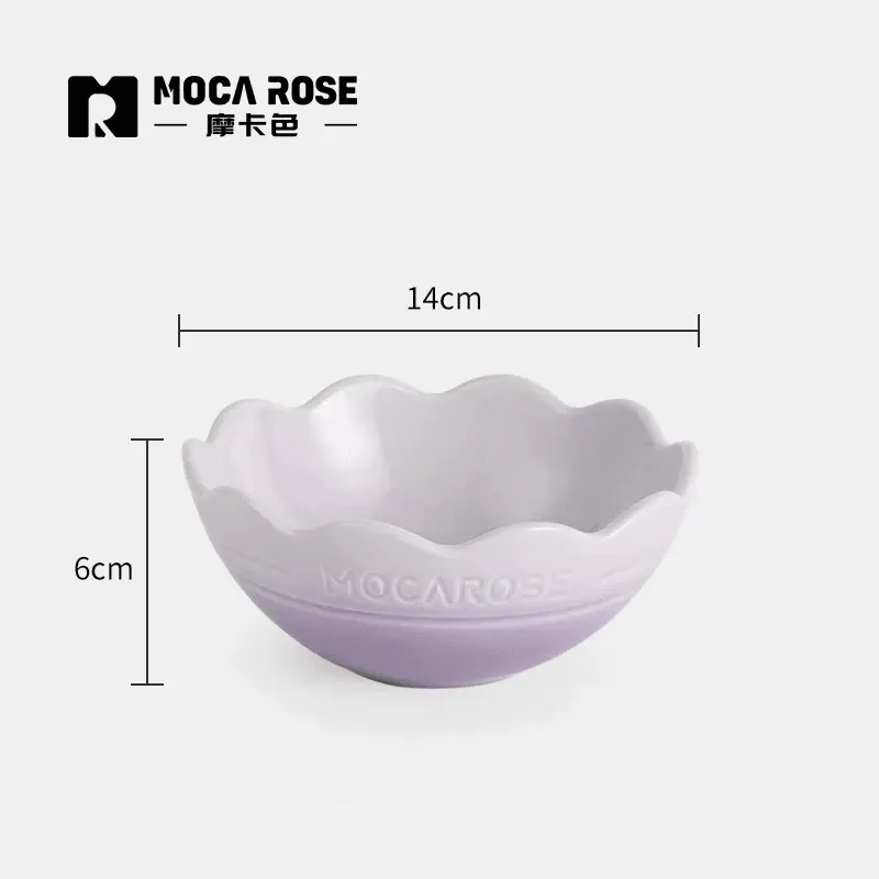 Stylish Mocarose Kitchenware Set with Bowls and Plates for Optimal Use
