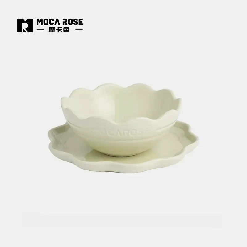 Stylish Mocarose Kitchenware Set with Bowls and Plates for Optimal Use