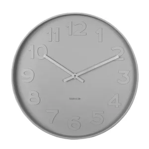 Mr Grey Numbers Wall Clock (37.5cm)