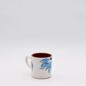 Mug en terre cuite 8cm - Turquoise
