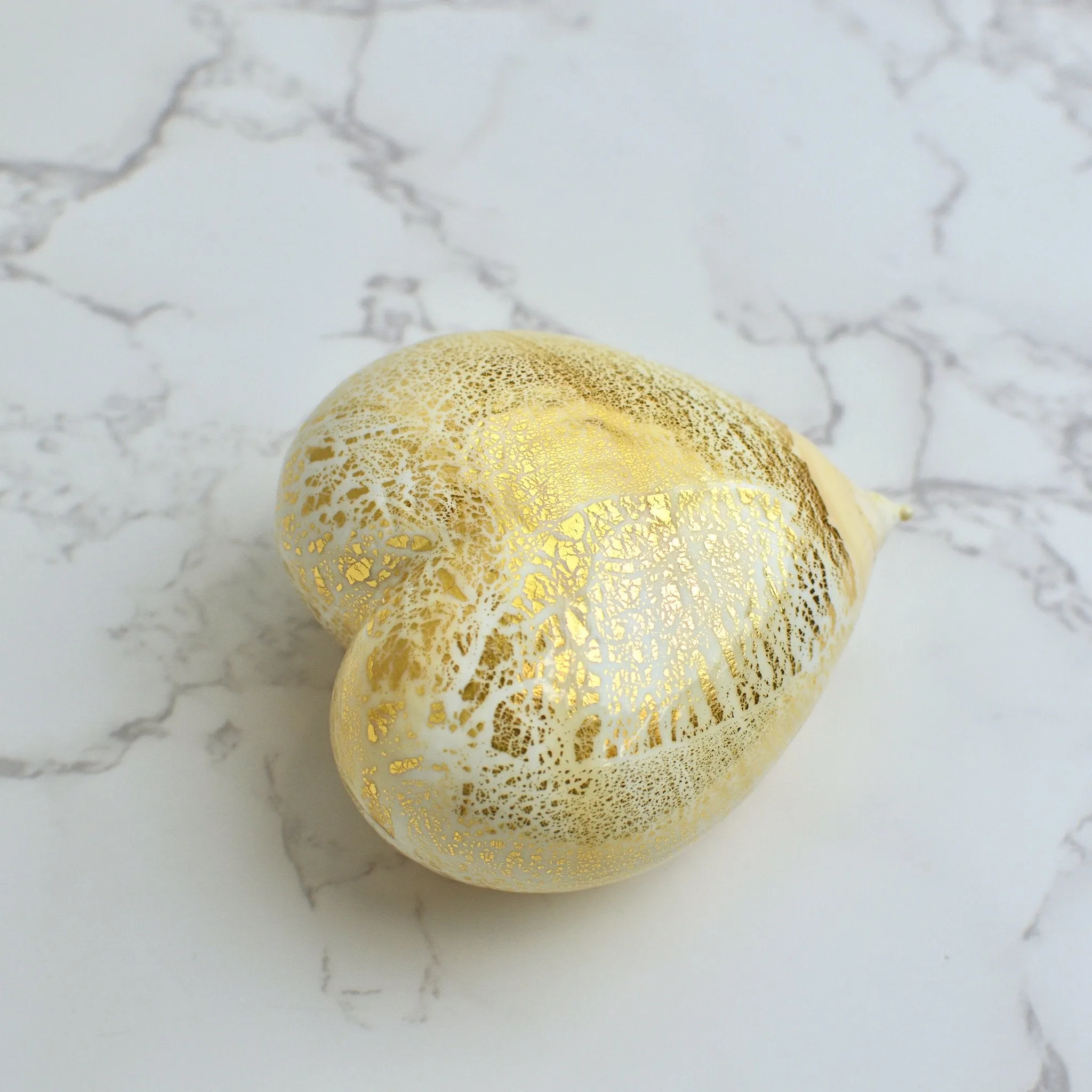 Murano Glass Heart with 24 karat gold, Choice of colors, Made in Italy