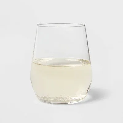 Atherton 12oz Stemless Wine Glasses, 4-Pack, Glass - Threshold
