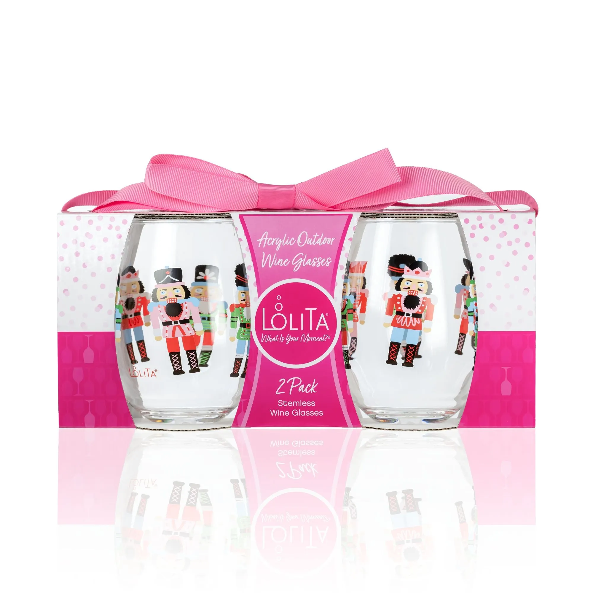 Nutcracker Acrylic Stemless