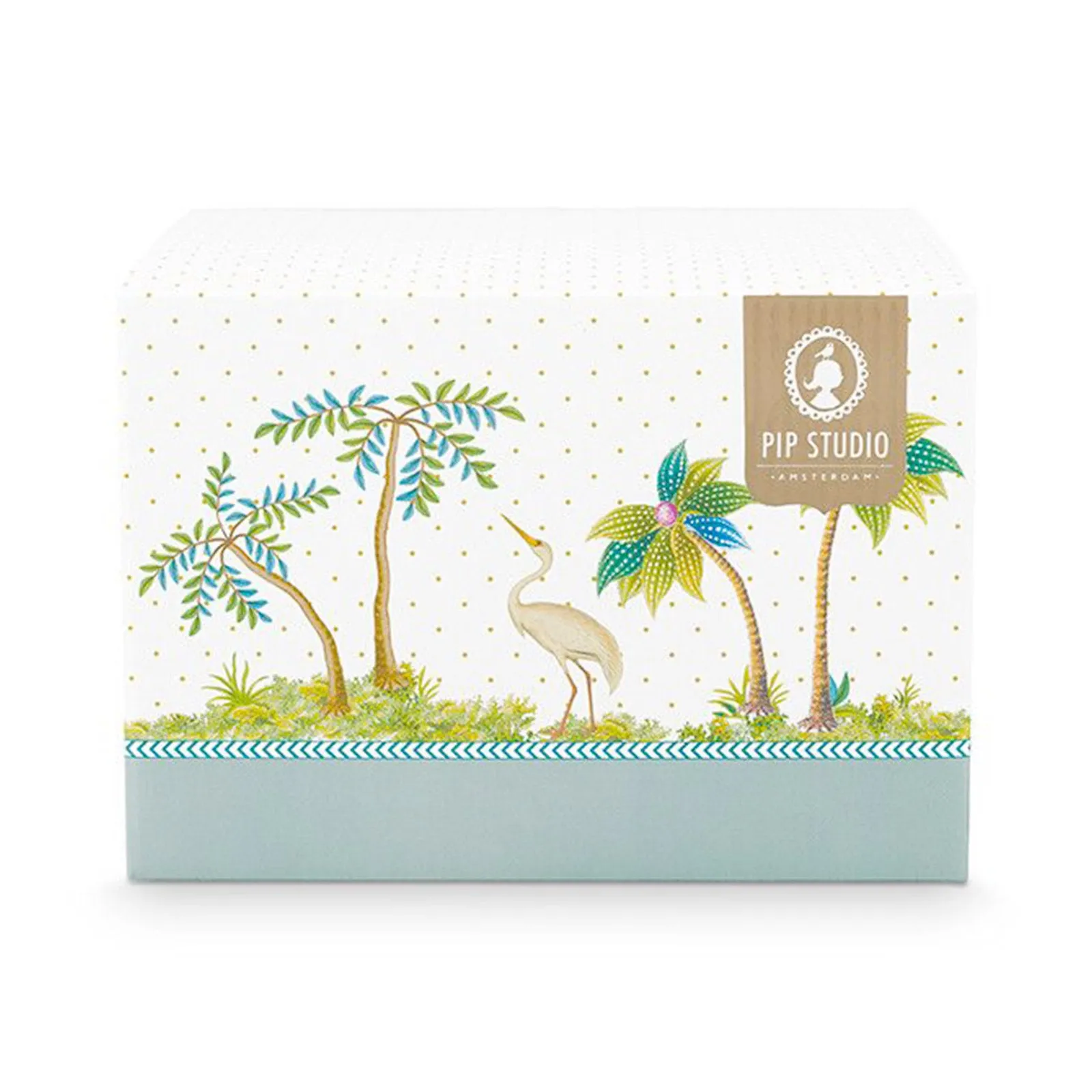 Pip Studio Jolie Flowers Set of 2 Mugs - Blue
